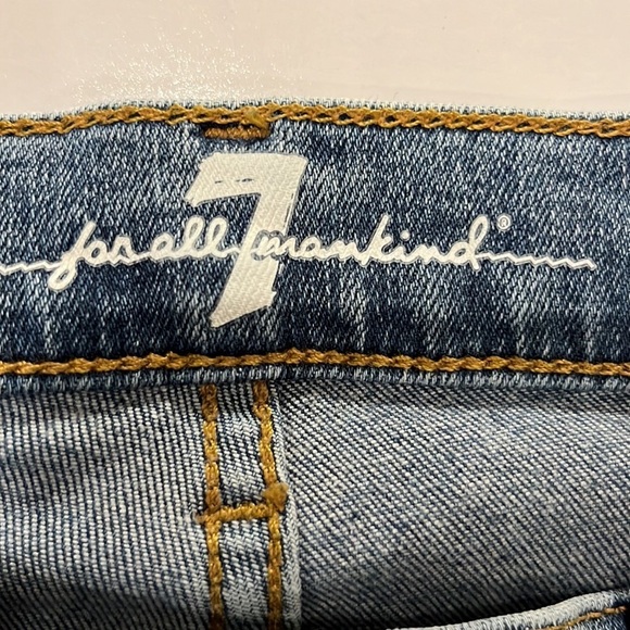 7 For All Mankind Gwenevere Skinny Ankle Size 27 - Picture 10 of 16